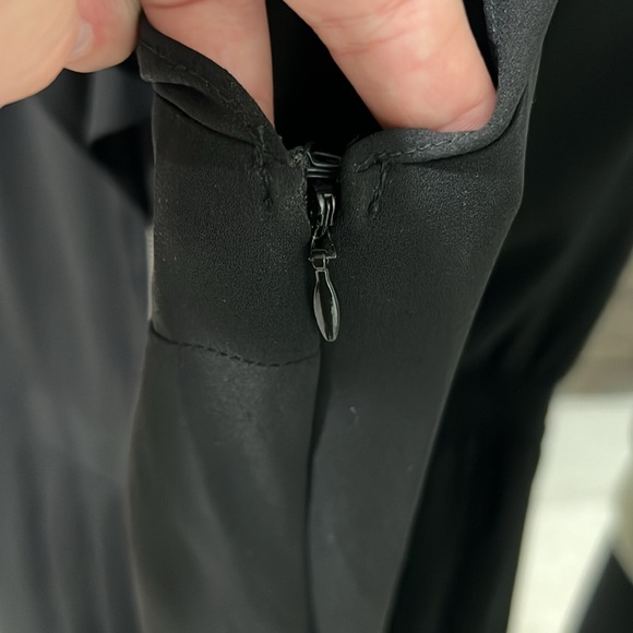 Express: Size 4, Black Ruffle Romper - Picture 3 of 5